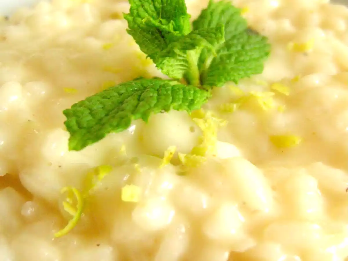 Risotto au Limoncello