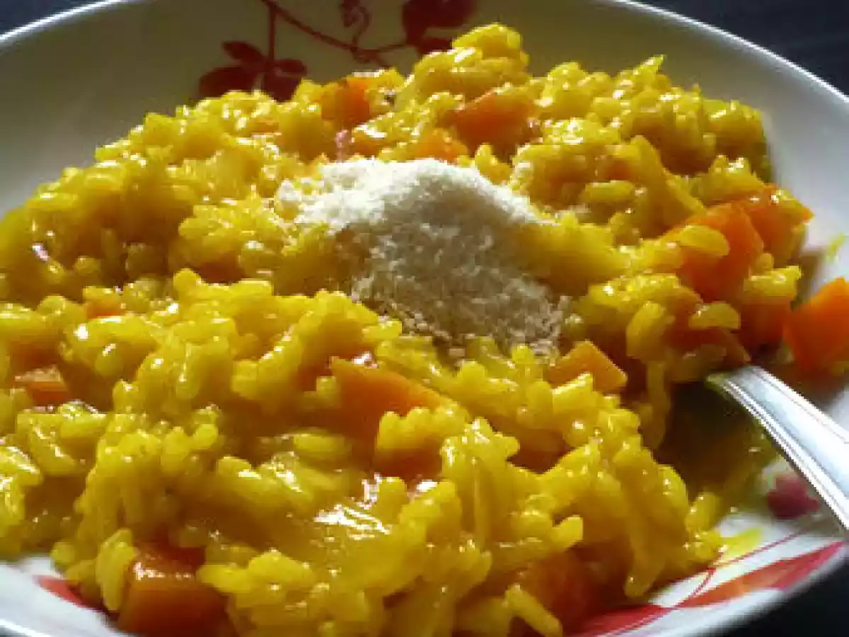 Risotto au potiron safrané - photo 2