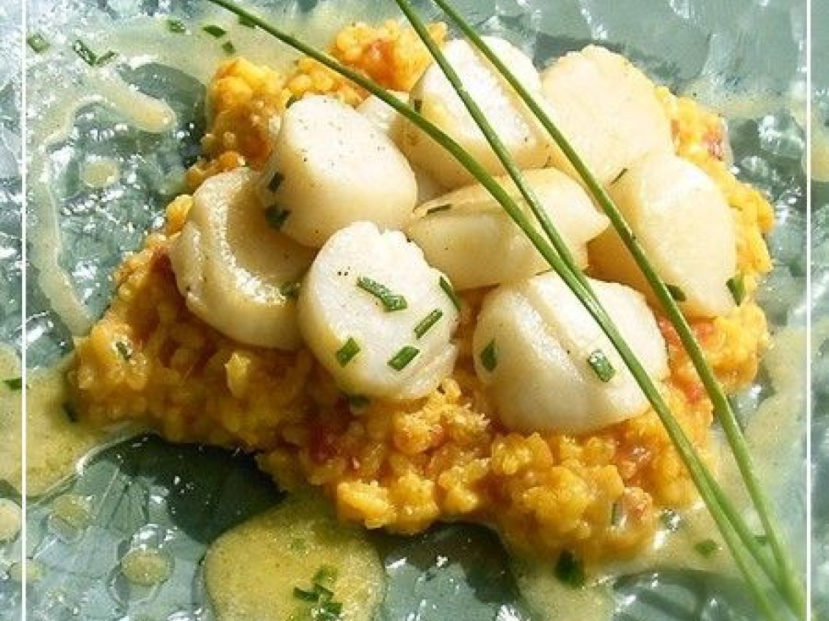 Recette de risotto au safran et noix de st jacques