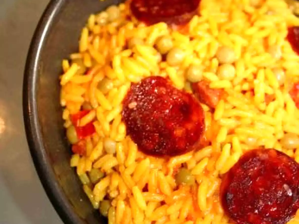 RISOTTO AU SAFRAN FACON PAELLA