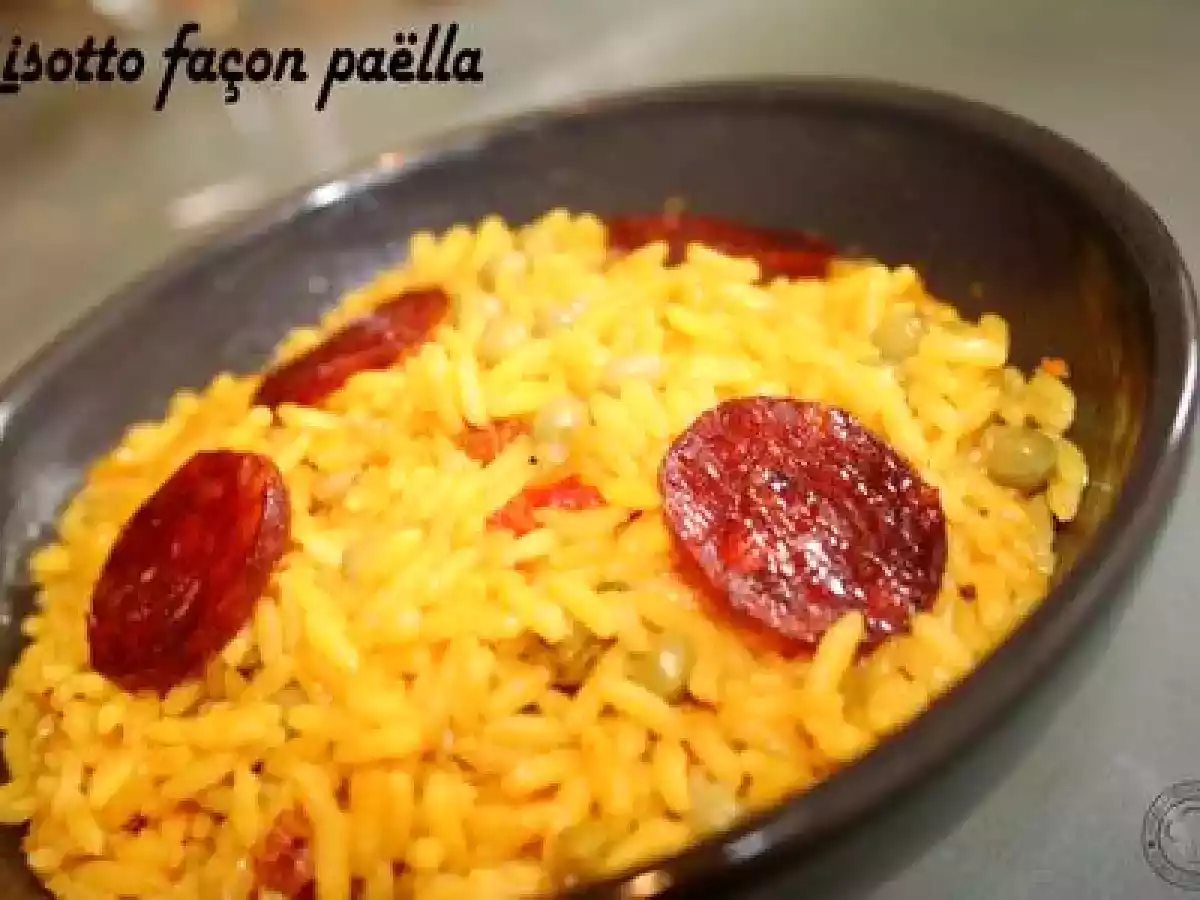 RISOTTO AU SAFRAN FACON PAELLA - photo 2