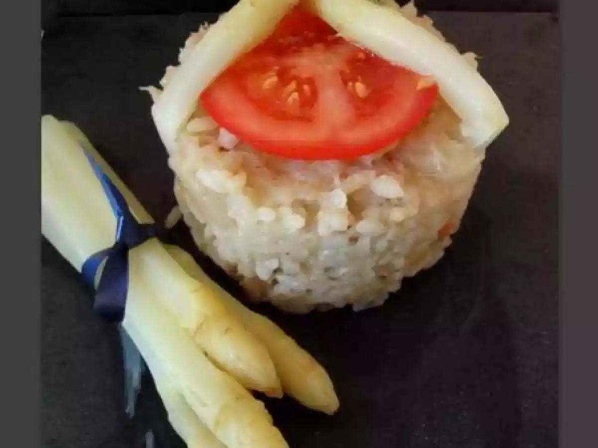 Risotto au thon citronné et aux pointes d'asperges - photo 2