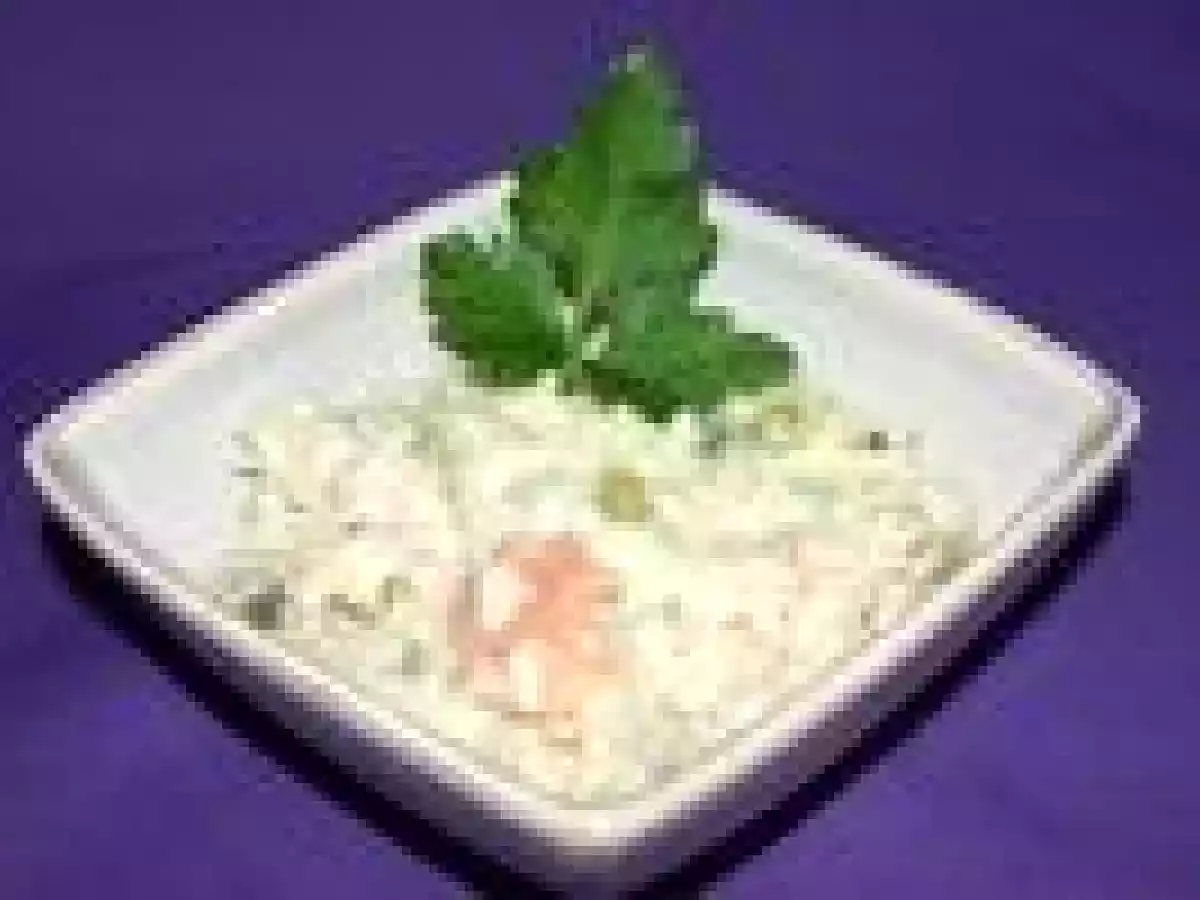 Risotto aux 2 saumons