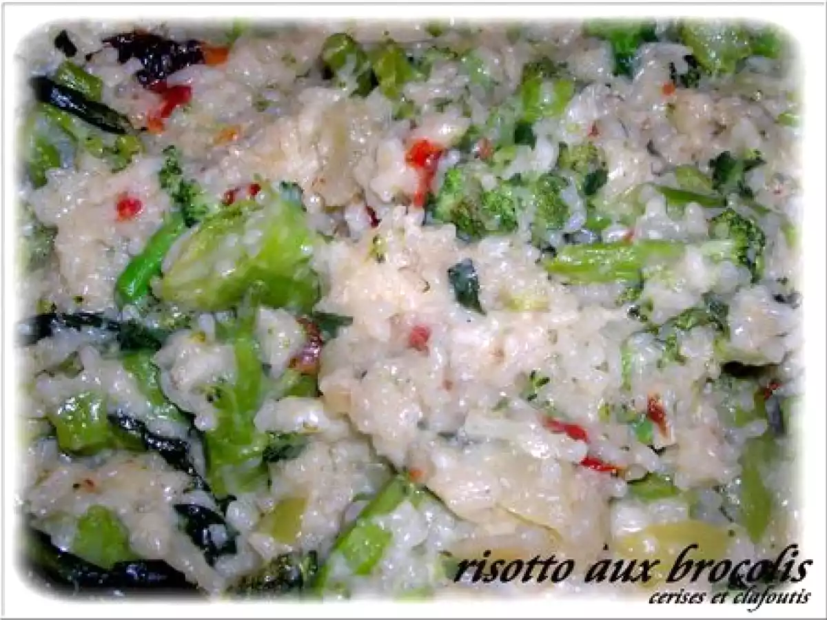 RISOTTO AUX BROCOLIS ET TOMATES SECHEES - photo 2