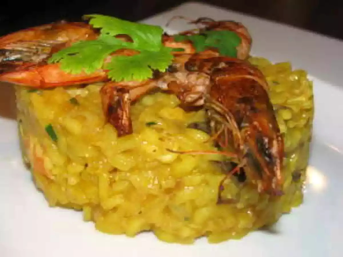 Risotto aux cèpes et aux crevettes - photo 2