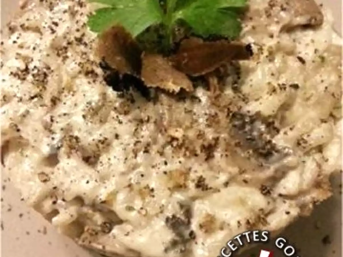 Risotto aux cèpes et mascarpone