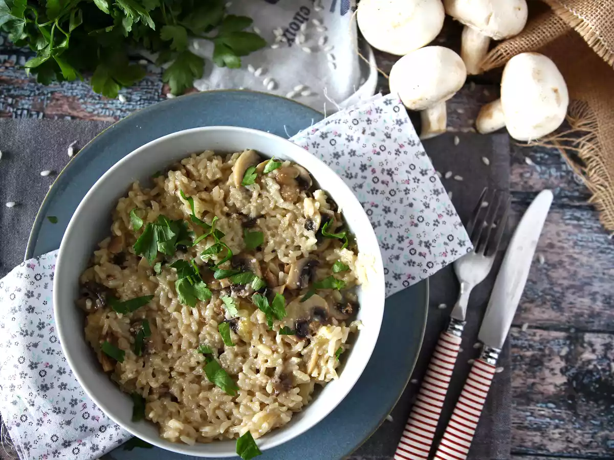 Risotto aux champignons au Cookeo - photo 3