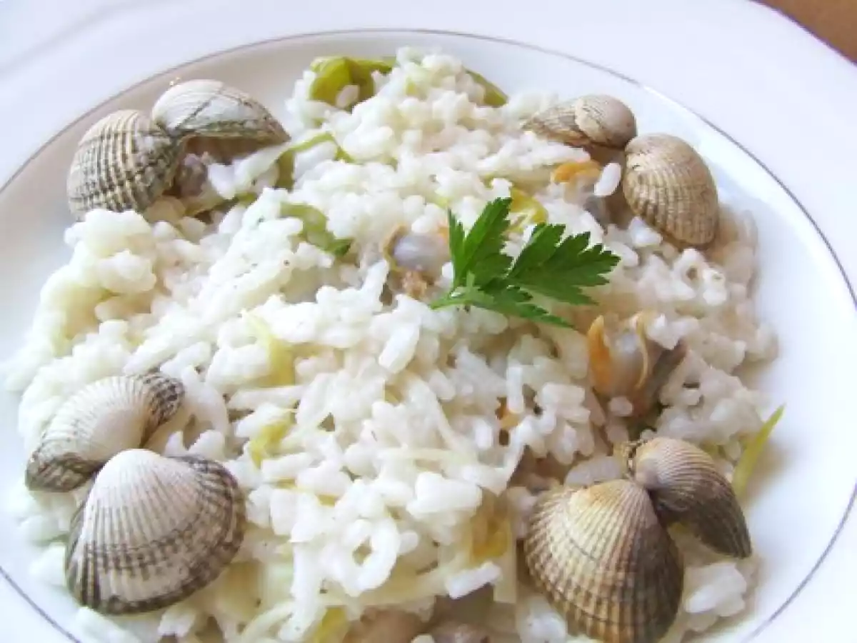 Risotto aux coques et à la truffe blanche - photo 2