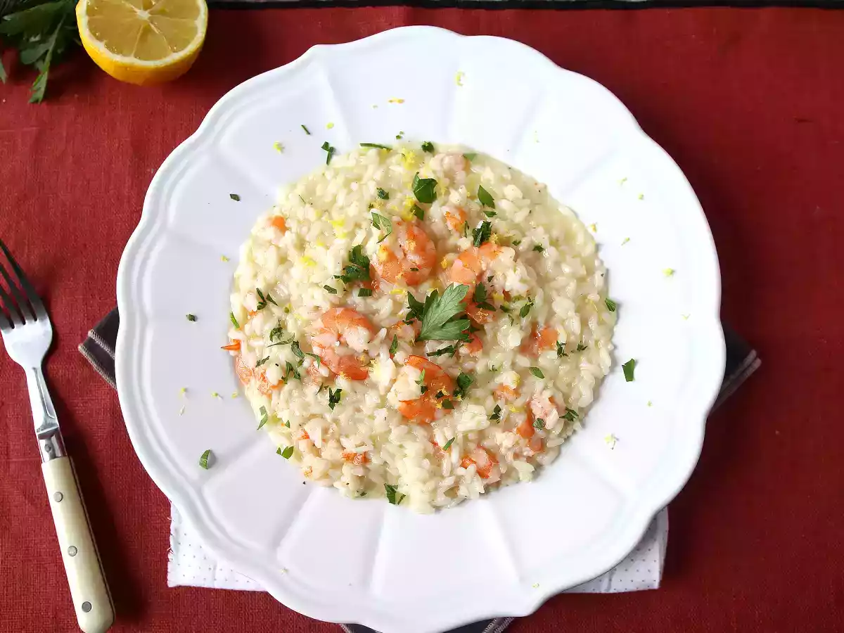 Risotto aux crevettes et au citron, le repas parfait pour épater vos convives - photo 3