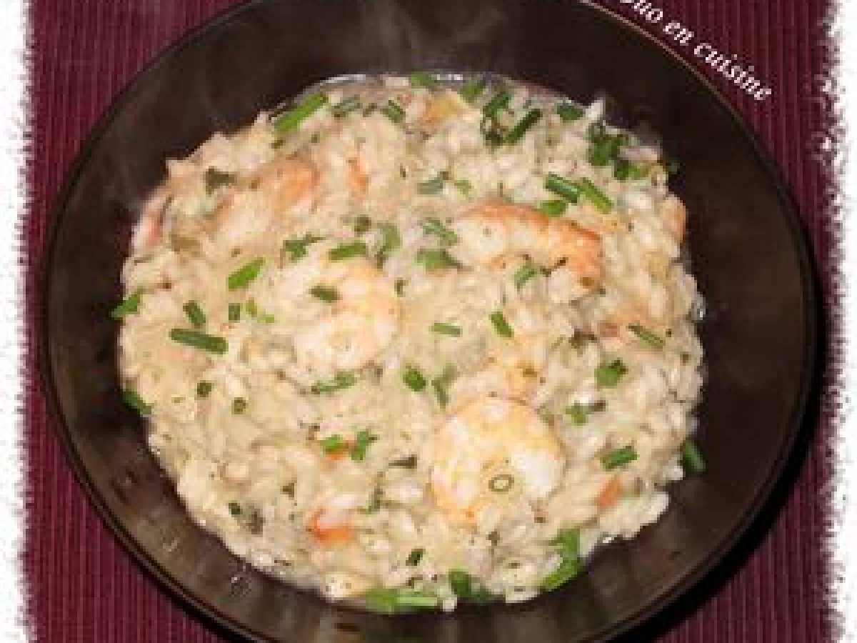 Risotto Aux Crevettes Et Au Vin Blanc Recette Ptitchef