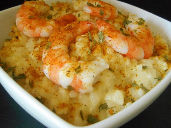 Risotto Aux Crevettes Parmesan Recette Ptitchef