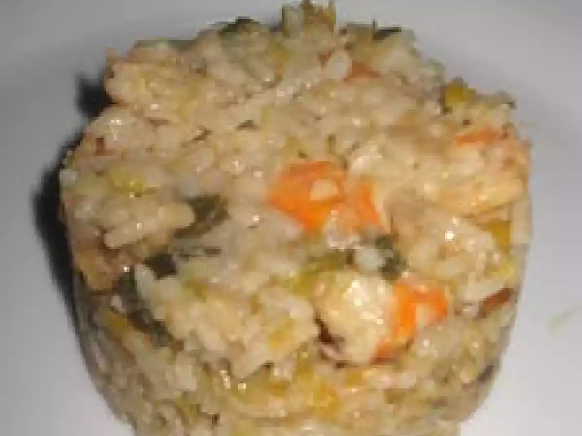 Risotto aux Crevettes & Poireaux