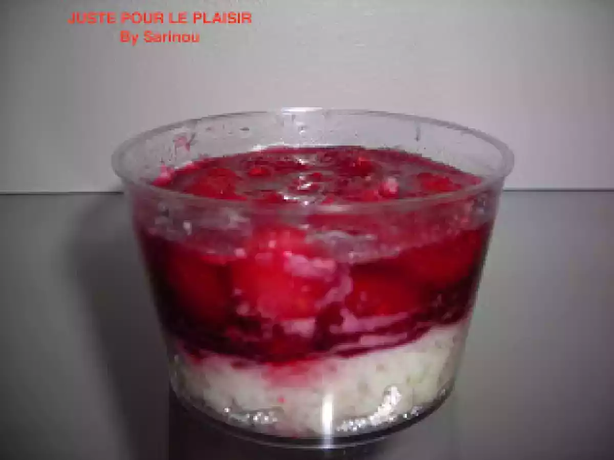 RISOTTO AUX FRAMBOISES