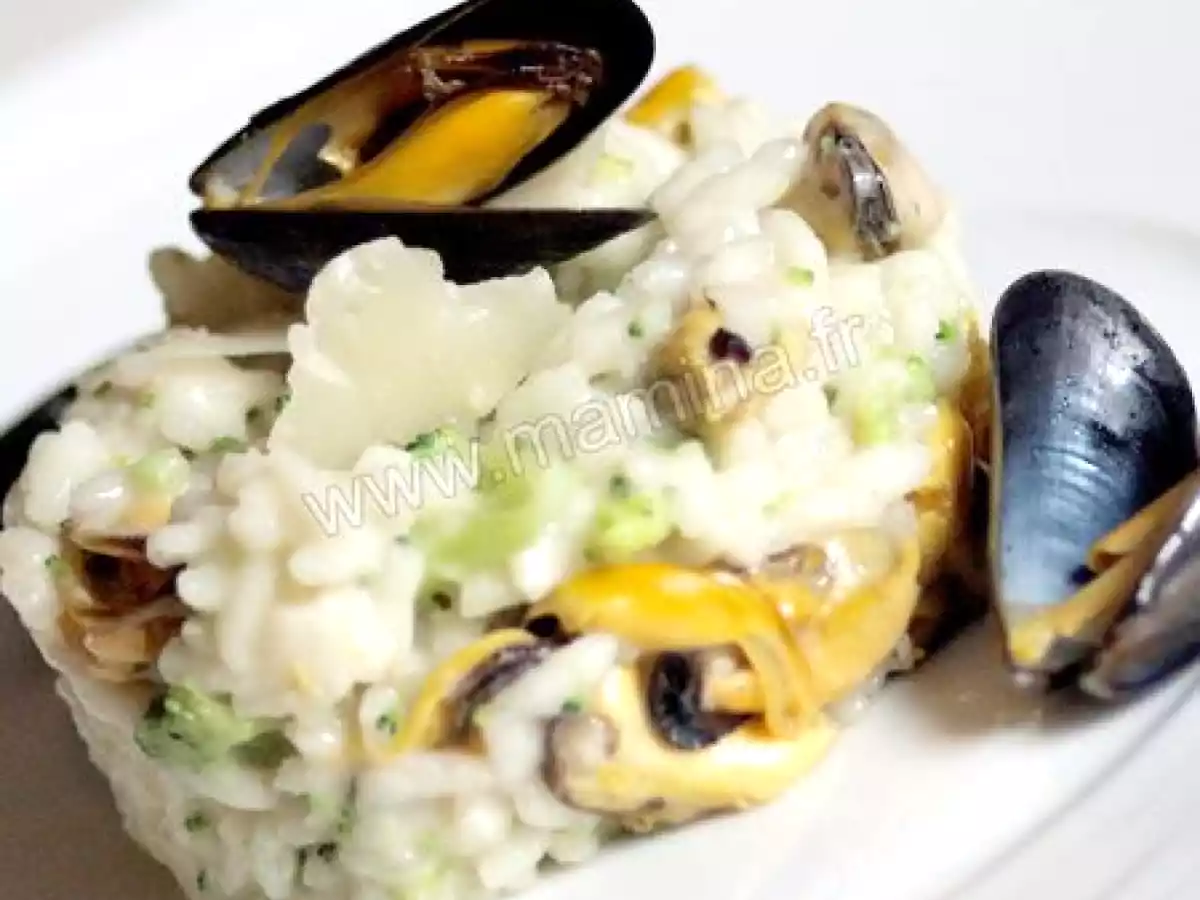 Risotto aux moules et au brocoli - photo 2