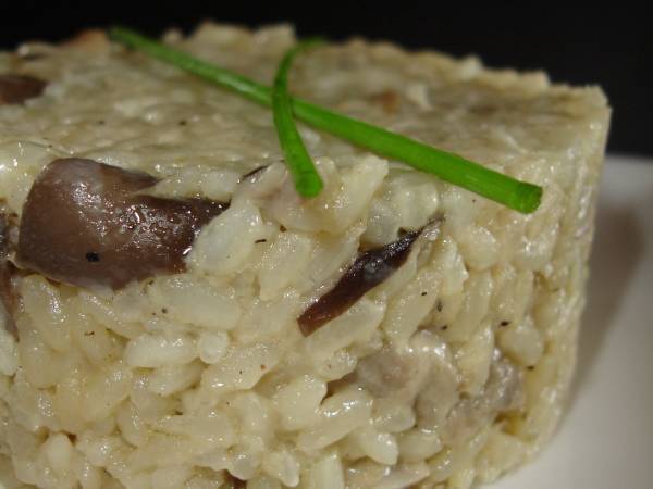 RISOTTO AUX PLEUROTES ET A LA FETA