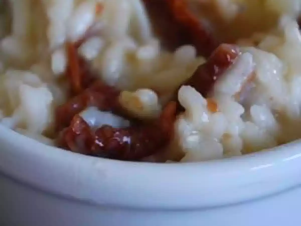Risotto aux tomates séchées