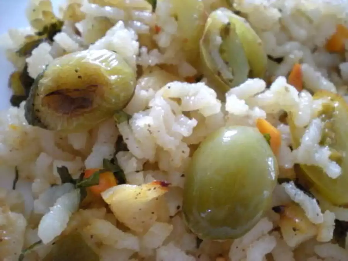 Risotto aux Tomates Vertes - photo 2
