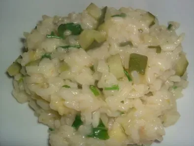 Risotto courgette fines herbes