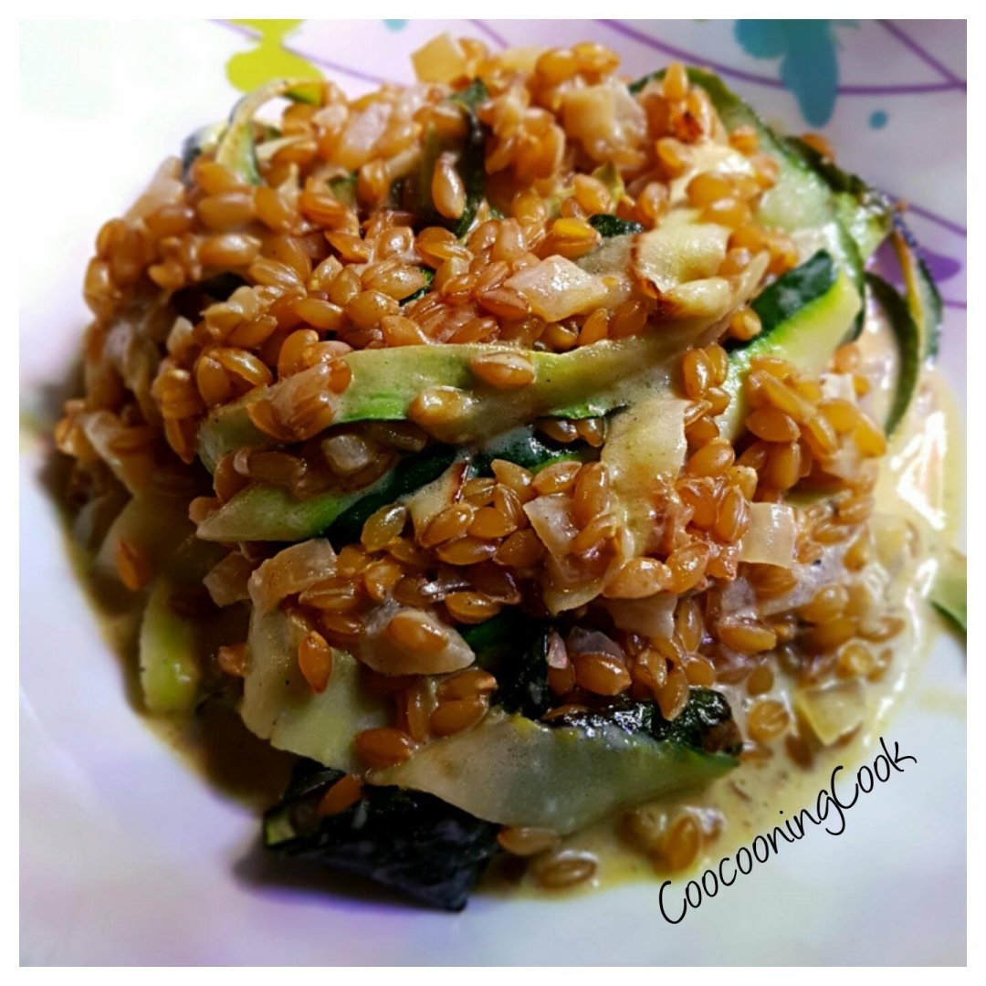 Risotto d'épeautre et à la courgette Recette Ptitchef