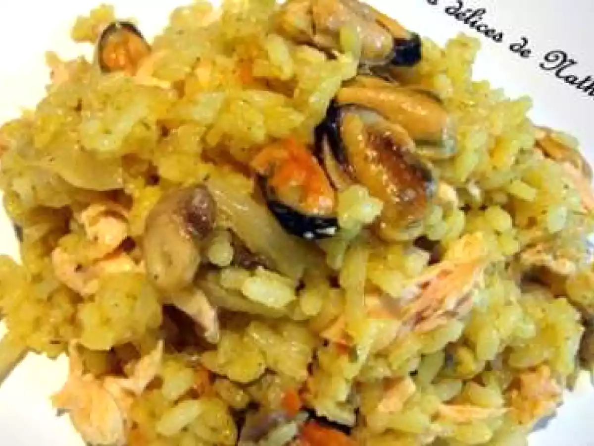 Risotto de la mer au safran
