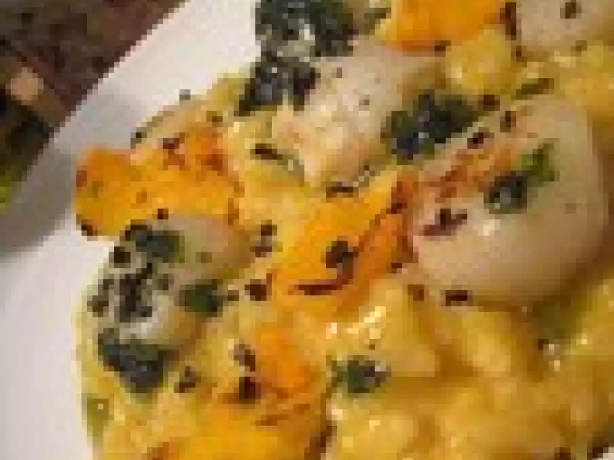 Risotto de Potiron aux Pétoncles et Huile de Coriandre - photo 2