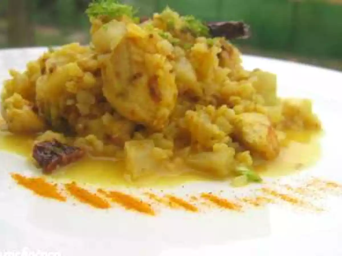 RISOTTO DE SARRASIN AU FENOUIL ET POULET