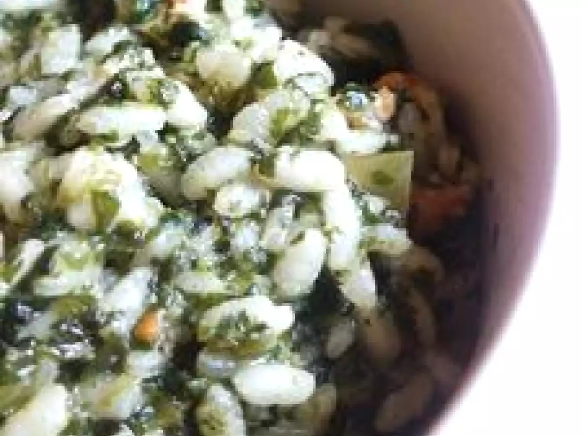 Risotto épinards & saumon fumé