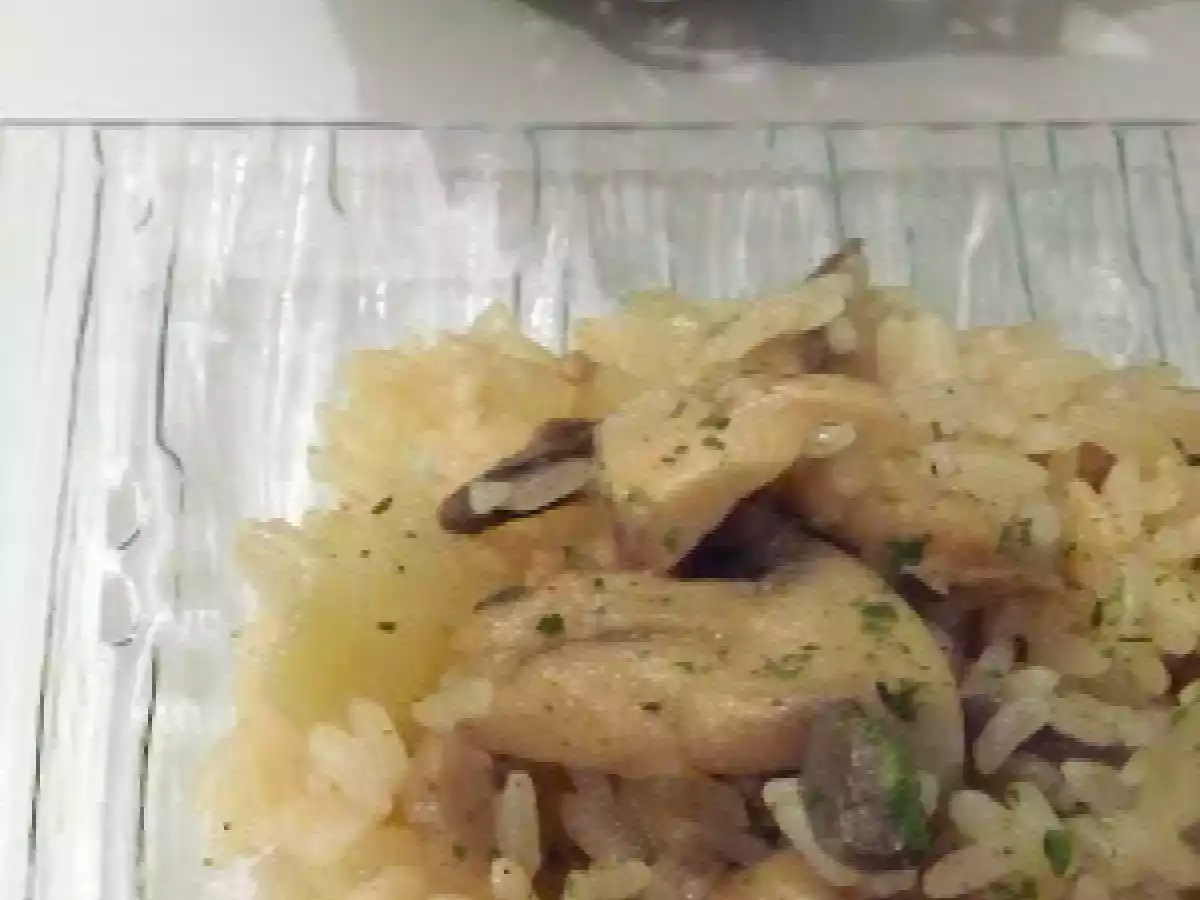 Risotto express aux champi'