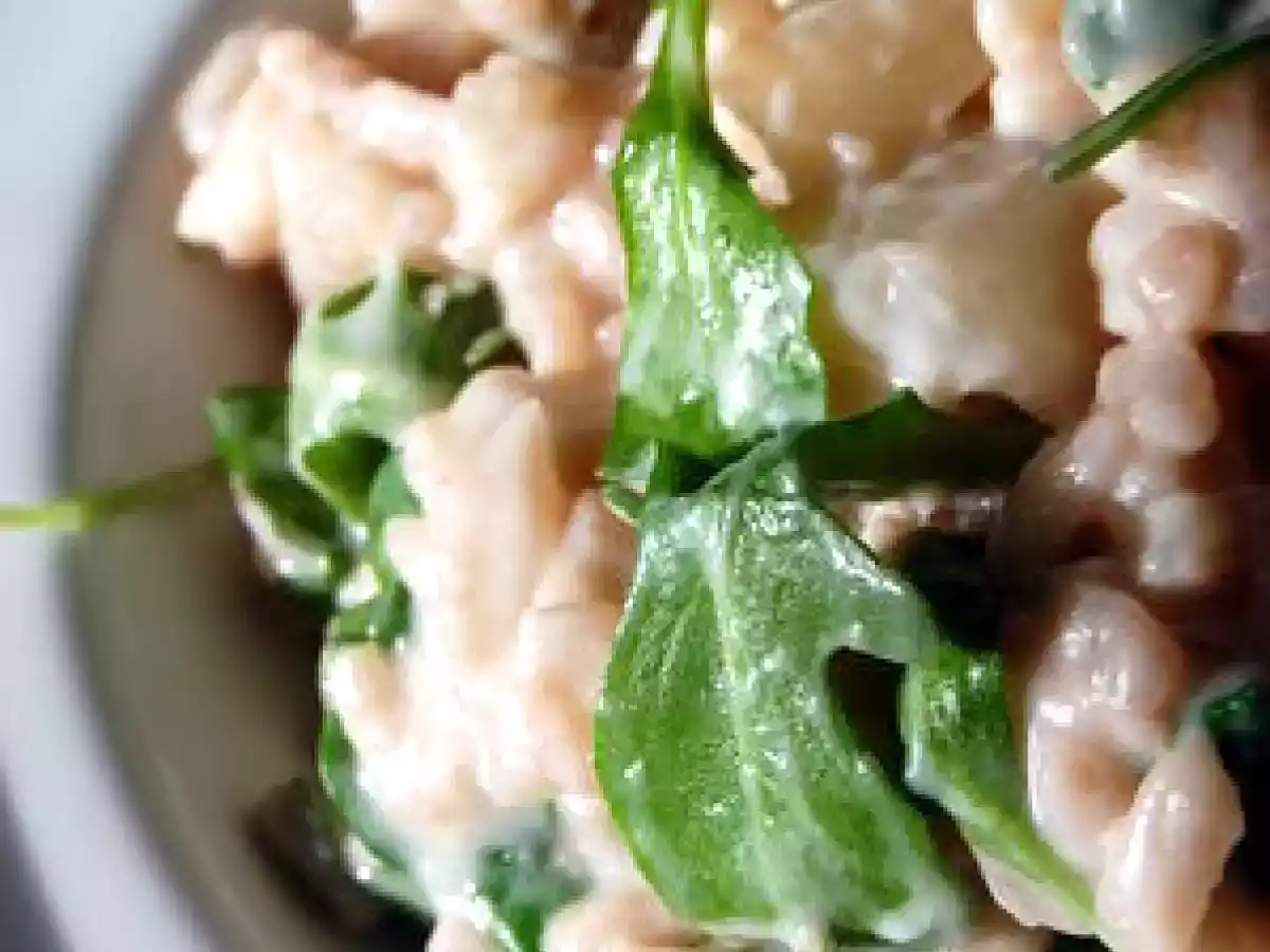 Risotto fondantissime fenouil & roquette