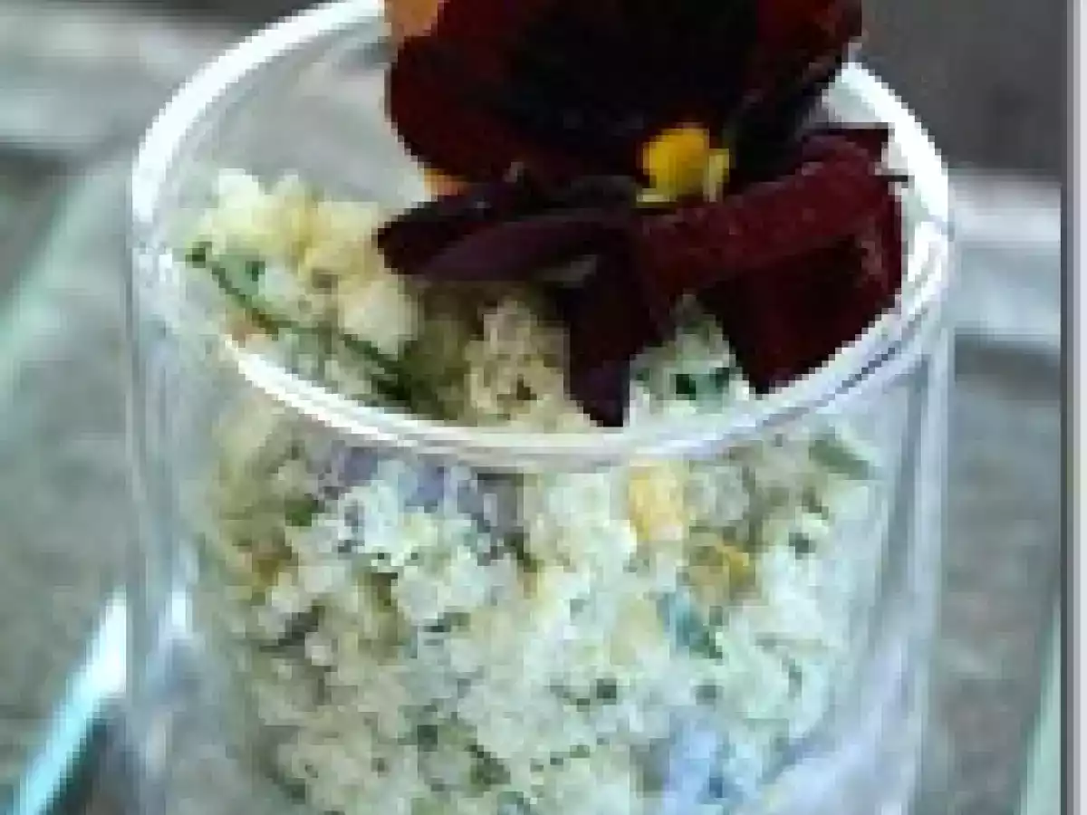 Risotto Froid de Quinoa aux Herbes et Croustillant de Pancetta - photo 2