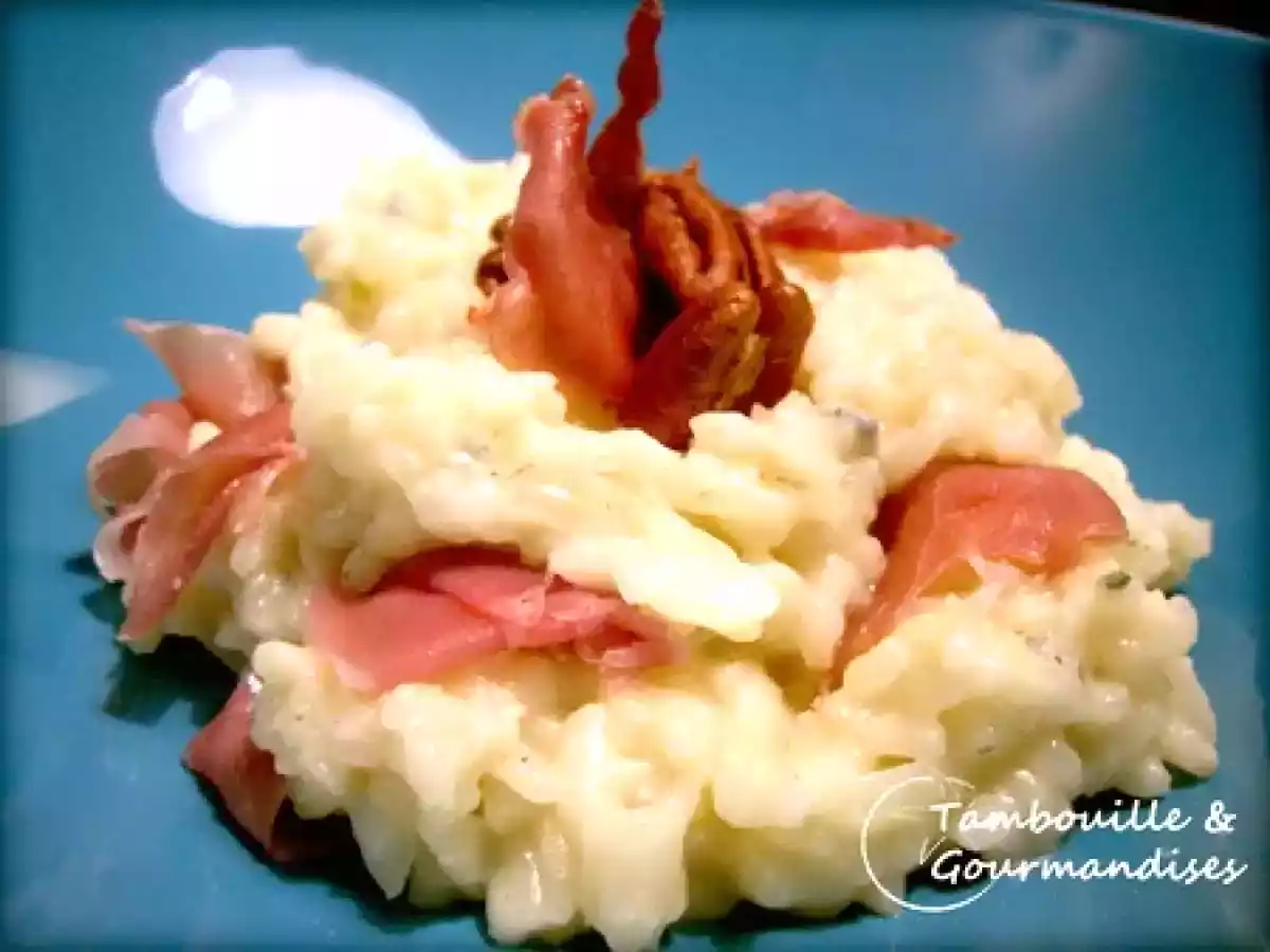 Risotto gorgonzola-parme et huile de noix! - photo 2