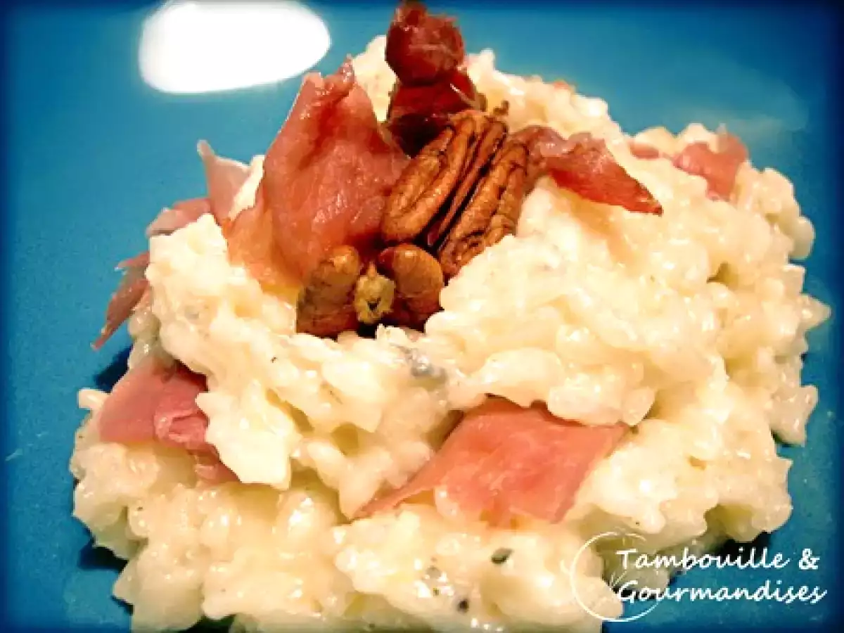 Risotto gorgonzola-parme et huile de noix! - photo 3