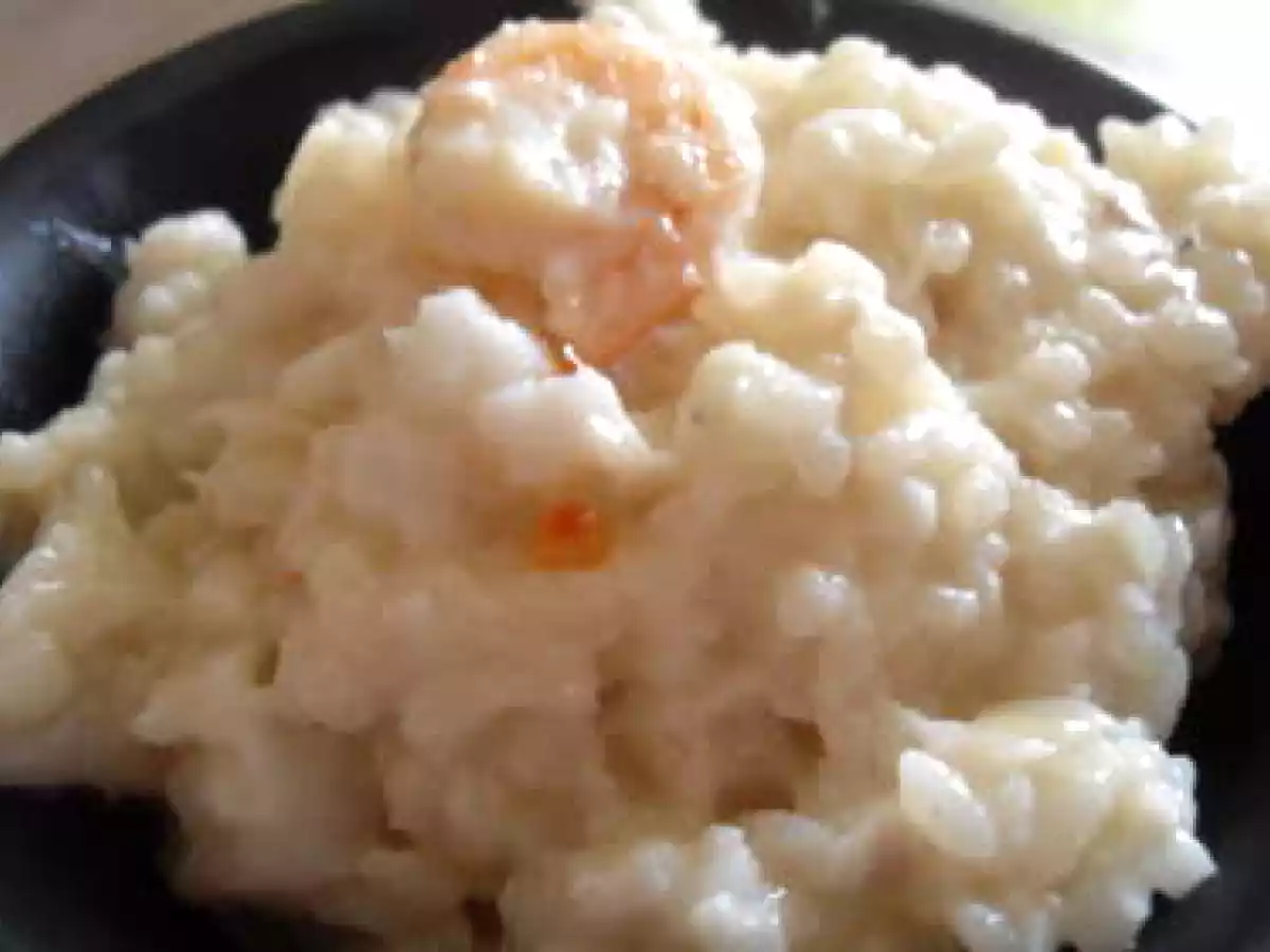 Risotto marin au cabillaud