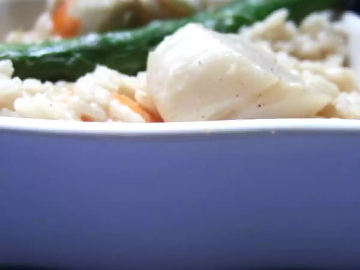 Rissoto aux Saint Jacques et asperges vertes - photo 2