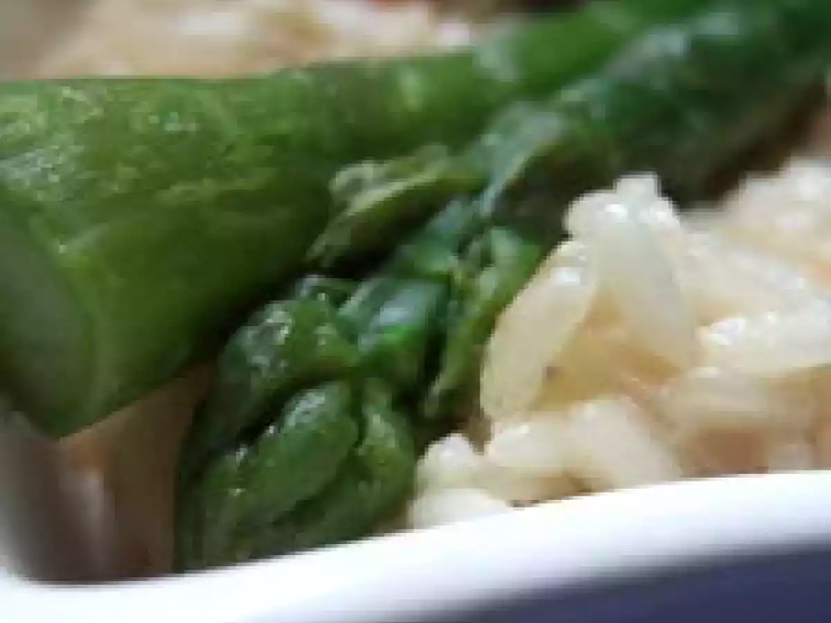 Rissoto aux Saint Jacques et asperges vertes - photo 4