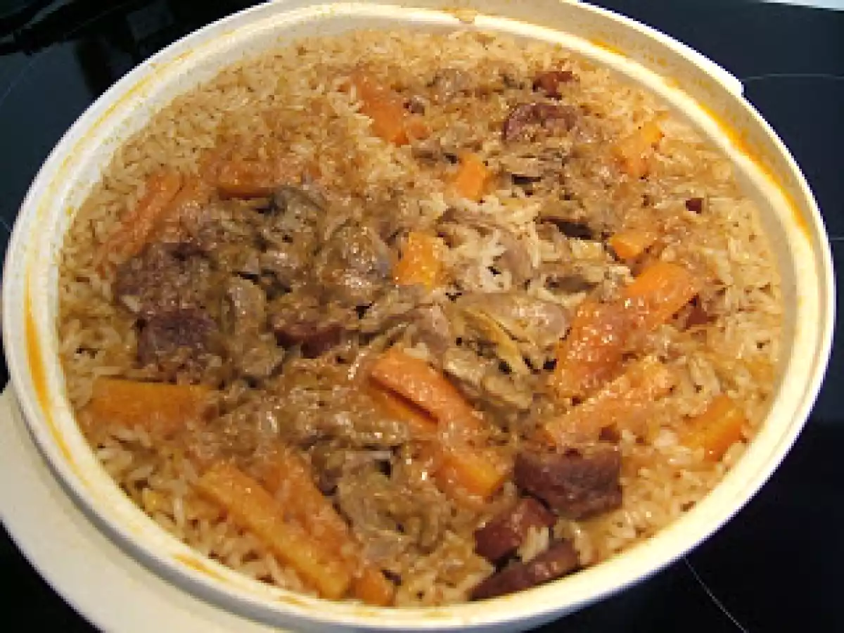 Riz au canard (arroz de pato)