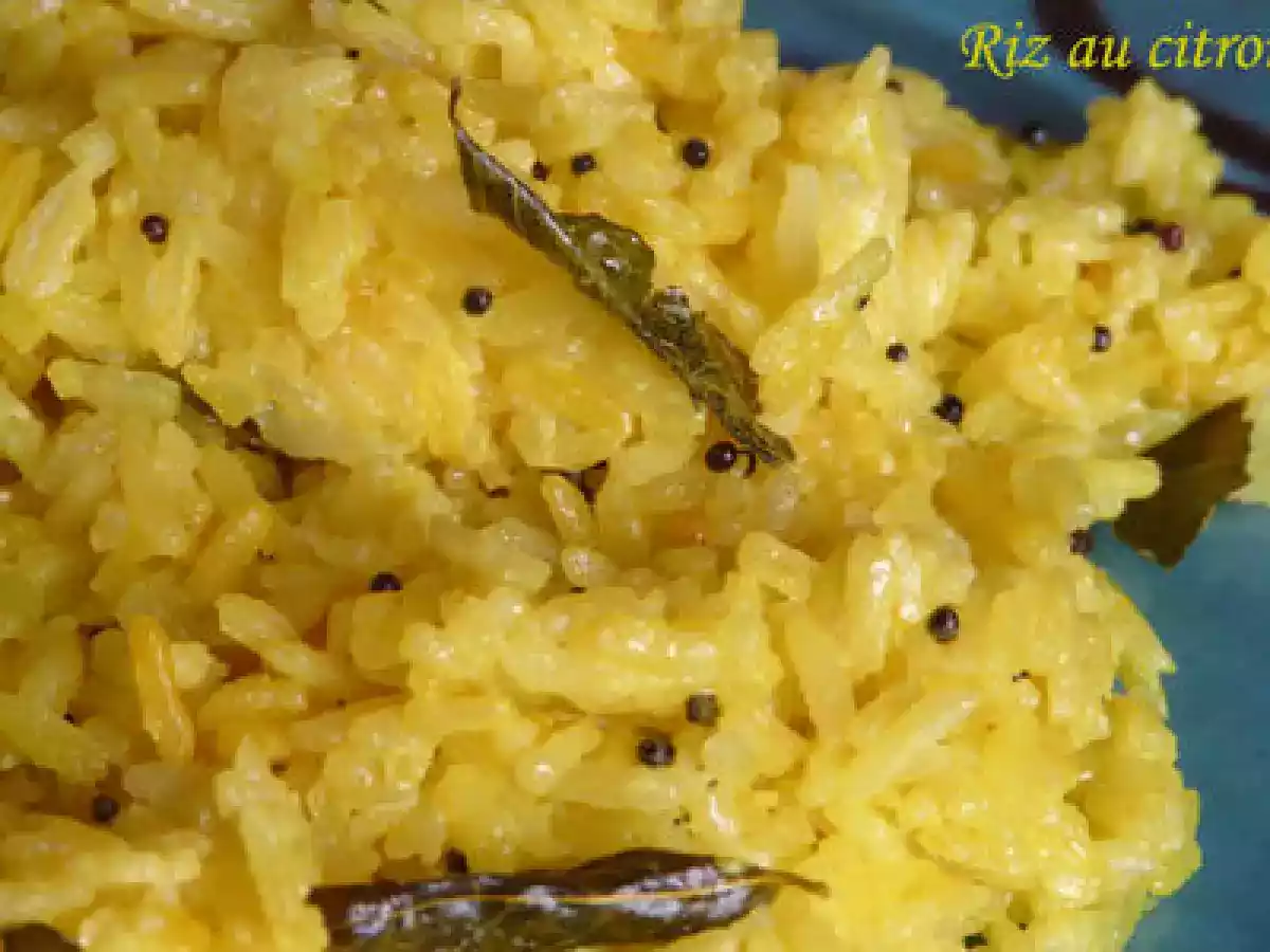 Riz au citron de Cuisine Métisse