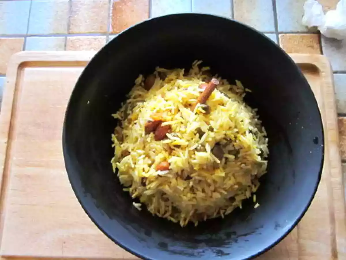 Riz au citron et au safran