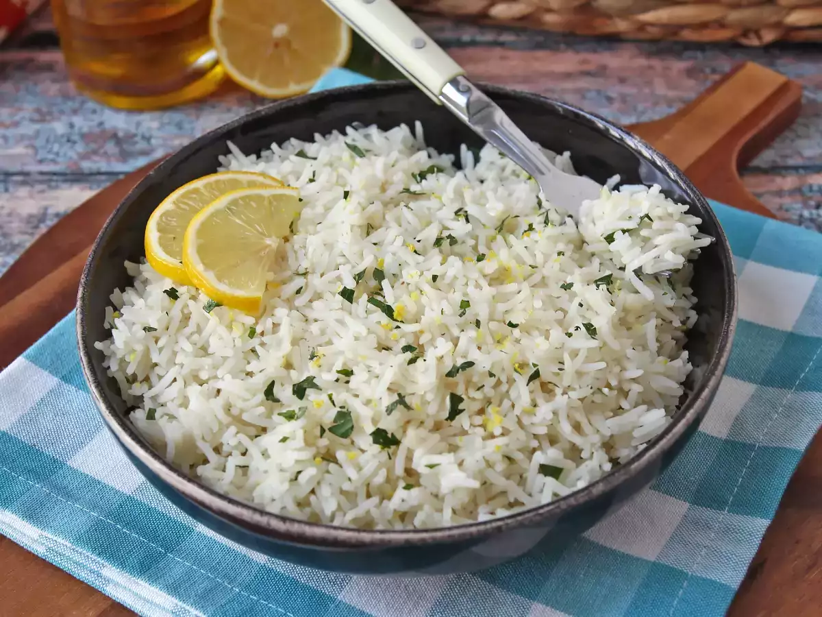 Riz au citron facile : l'accompagnement parfait pour le poisson ! - photo 2