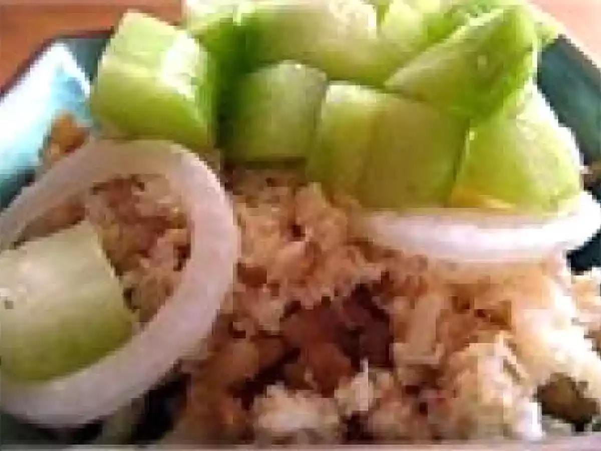 Riz au crabe, sauce au concombre - photo 2