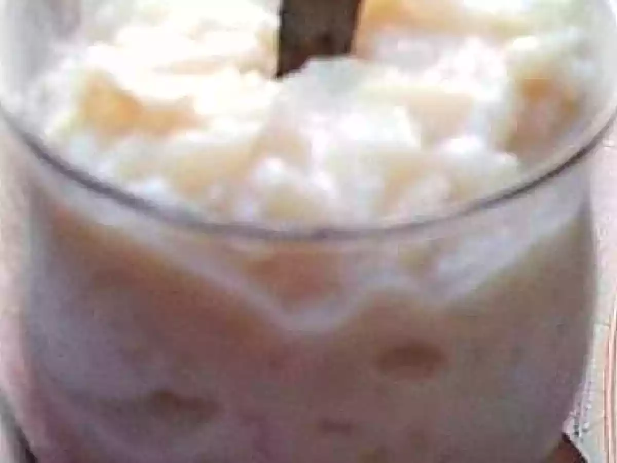 Riz au lait à la vanille et à la cannelle