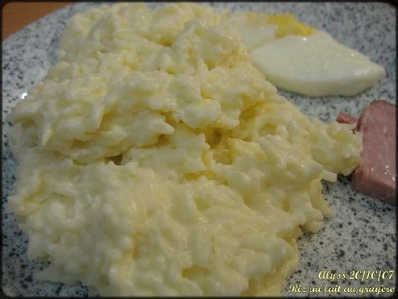 Riz au lait au gruyère - photo 2