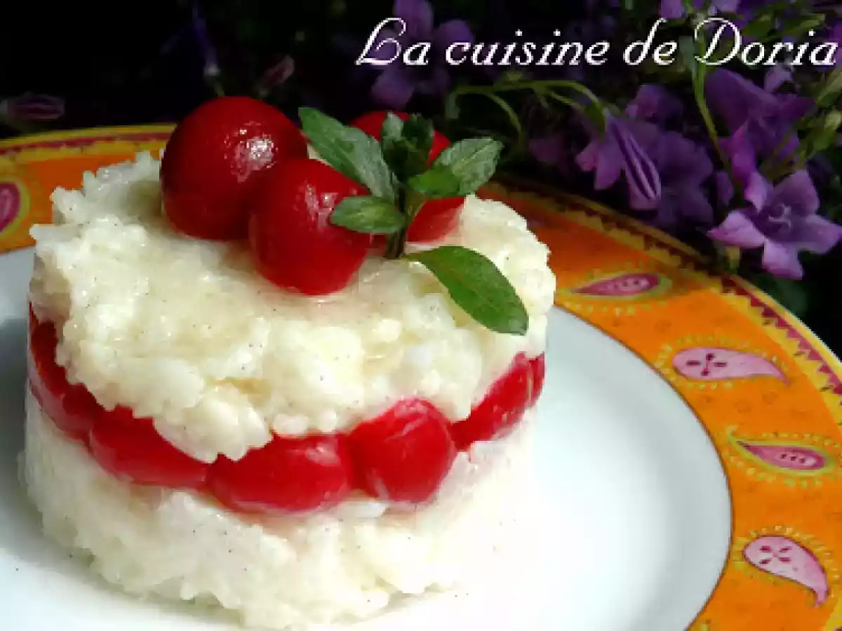 Riz au lait aux cerises - photo 2