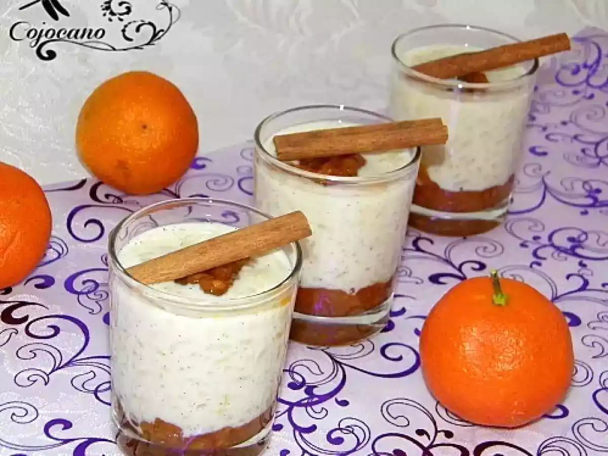 Riz au lait orange cannelle
