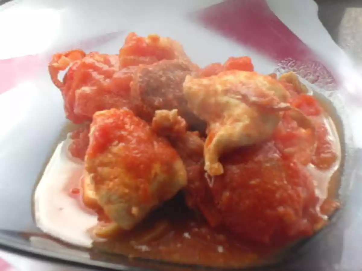 Riz au poulet, chorizo et champignons