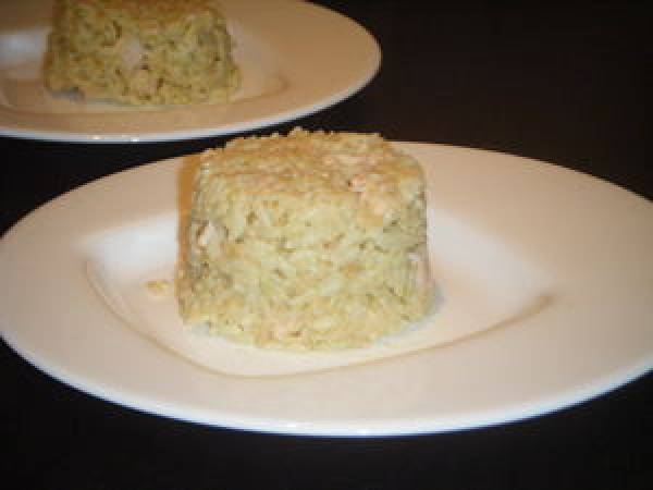 Riz au poulet façon risotto