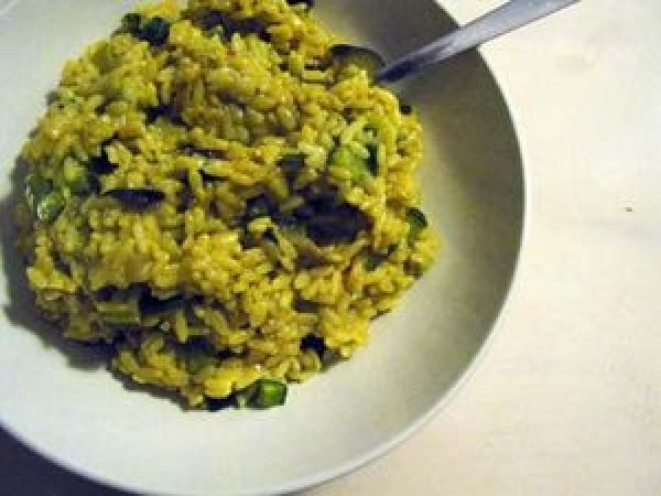 Riz Aux Courgettes Et A L Aubergine Recette Ptitchef