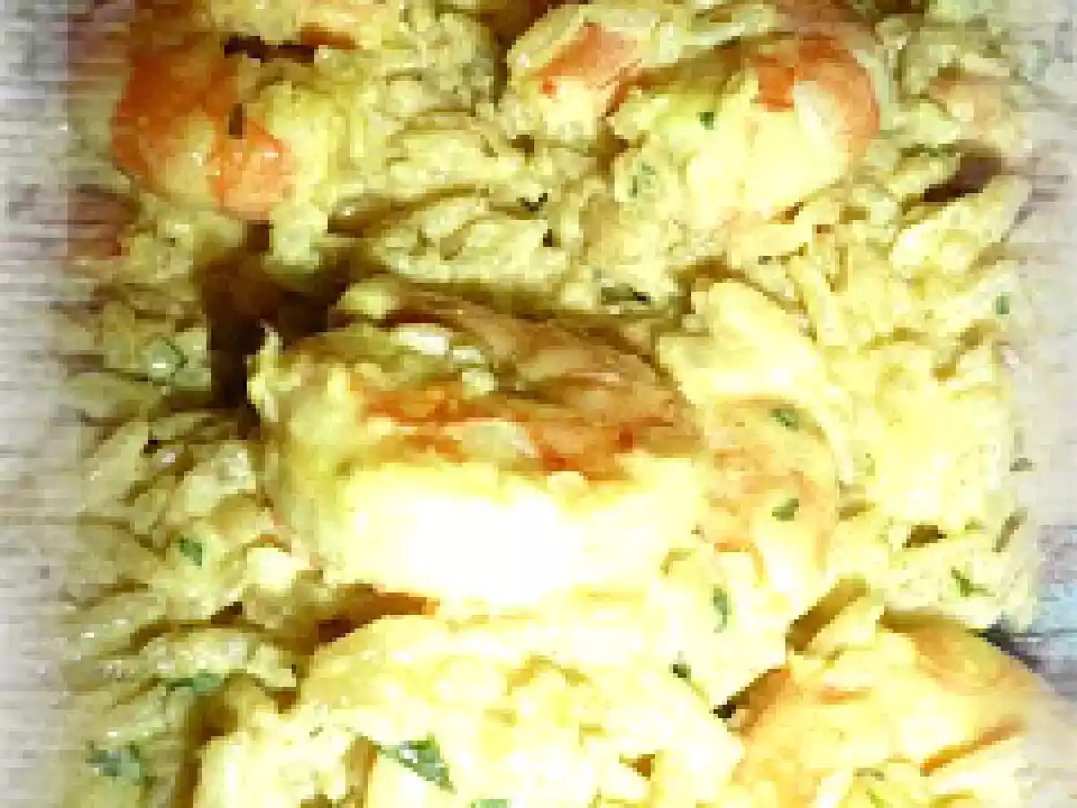 Riz aux crevettes & ses épices Créole