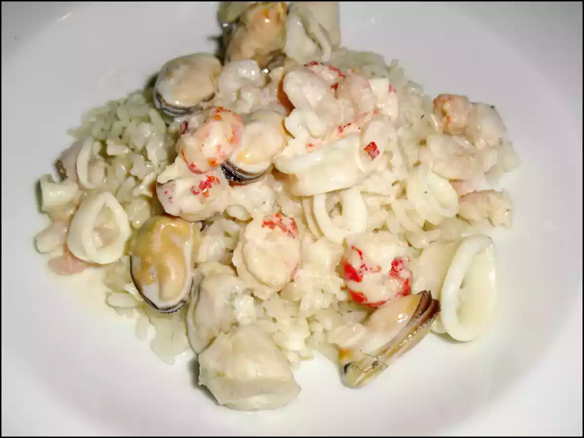 Riz aux fruits de mer