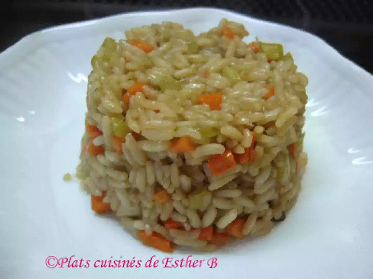 Riz aux légumes (au micro-ondes)